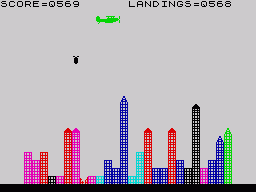 Bomber ZX Spectrum game 1982