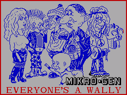 Everyone's a Wally ZX Spectrum game 1985