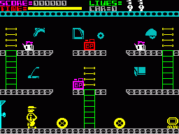 Automania ZX Spectrum game 1985