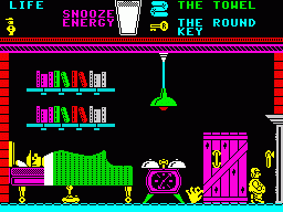 Pyjamarama ZX Spectrum game 1984