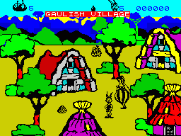 Asterix and the Magic Cauldron ZX Spectrum game 1986