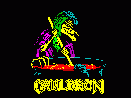 Cauldron ZX Spectrum game 1985