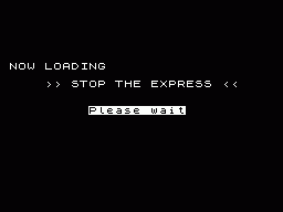 Stop the Express ZX Spectrum game 1983