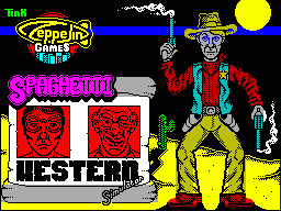 Spaghetti Western Simulator ZX Spectrum game 1990