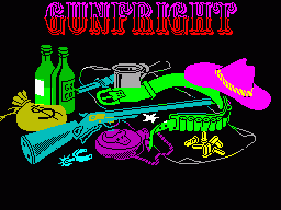 Gunfright ZX Spectrum game 1985
