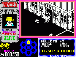 Gunfright ZX Spectrum game 1985