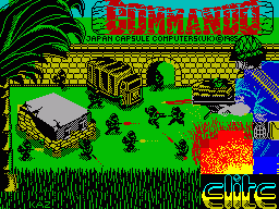 Commando ZX Spectrum game 1985