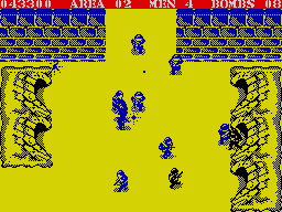 Commando ZX Spectrum game 1985