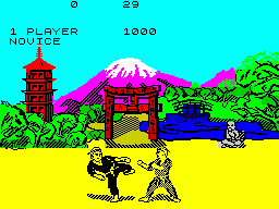 Way of the Exploding Fist, The ZX Spectrum game 1985