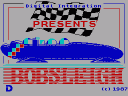 Bobsleigh ZX Spectrum game 1987