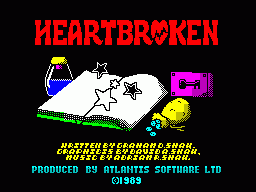Heartbroken ZX Spectrum game 1989
