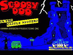 Scooby Doo ZX Spectrum game 1986