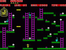 Chuckie Egg ZX Spectrum game 1984
