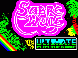 Sabre Wulf ZX Spectrum game 1984