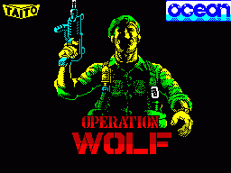 Operation Wolf ZX Spectrum game 1988