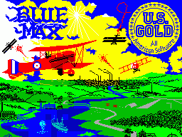 Blue Max ZX Spectrum game 1984