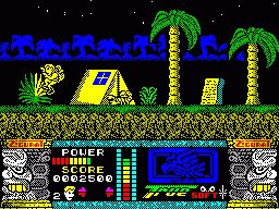 Jungle Warrior ZX Spectrum game 1990
