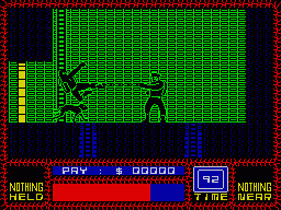 Saboteur ZX Spectrum game 1986