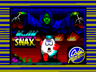 Kwik Snax ZX Spectrum game 1990