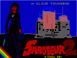 Saboteur 2 ZX Spectrum game 1987