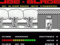Joe Blade ZX Spectrum game 1987