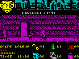 Joe Blade III ZX Spectrum game 1989