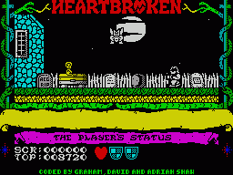 Heartbroken ZX Spectrum game 1989
