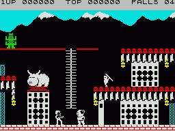 Bruce Lee ZX Spectrum game 1984
