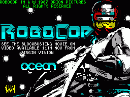 Roboсop ZX Spectrum game 1988
