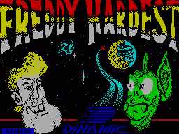 Freddy Hardest ZX Spectrum game 1987