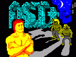 Exploding Fist + ZX Spectrum game 1986