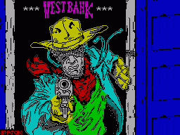 West Bank ZX Spectrum game 1985