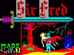 Sir Fred ZX Spectrum game 1986