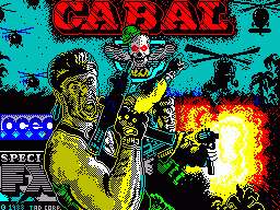 Cabal ZX Spectrum game 1988