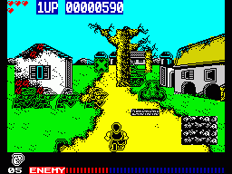 Cabal ZX Spectrum game 1988