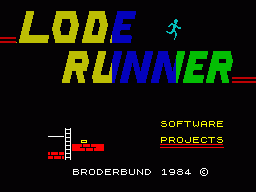 Lode Runner ZX Spectrum game 1984