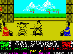 Sai Combat ZX Spectrum game 1986
