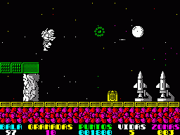 Exolon ZX Spectrum game 1987