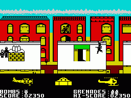 Biggles ZX Spectrum game 1986