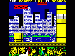 Bignose's USA Adventure ZX Spectrum game 1992