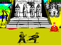 International Karate ZX Spectrum game 1985