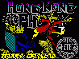 Hong Kong Phooey ZX Spectrum game 1990