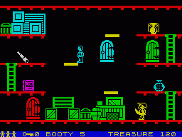 Booty ZX Spectrum game 1984