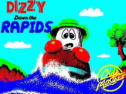 Dizzy Down the Rapids ZX Spectrum game 1991