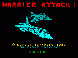 Harrier Attack! ZX Spectrum game 1983
