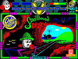 Dizzy V - Spellbound Dizzy ZX Spectrum game 1991