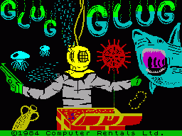 Glug Glug ZX Spectrum game 1984