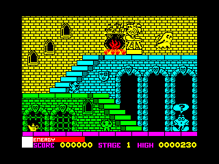 Olli & Lissa ZX Spectrum game 1986